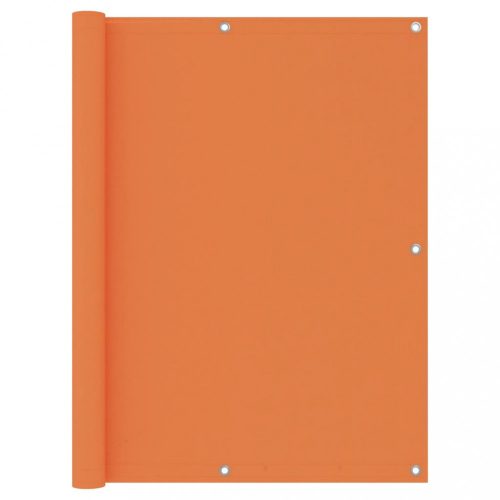 Narancssárga oxford-szövet erkélynapellenző 120 x 300 cm