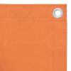 Narancssárga oxford-szövet erkélynapellenző 120 x 300 cm