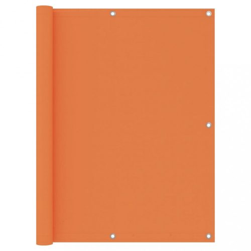 Narancssárga oxford-szövet erkélynapellenző 120 x 600 cm