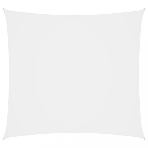 Fehér négyzet alakú oxford-szövet napvitorla 2 x 2 m