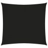 Fekete négyzet alakú oxford-szövet napvitorla 3 x 3 m