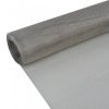 Ezüstszínű rozsdamentes acélháló 100 x 500 cm
