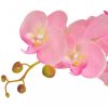 Műorchidea virágcseréppel 65 cm rózsaszín