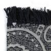Szürke mintás kilim pamutszőnyeg 120 x 180 cm